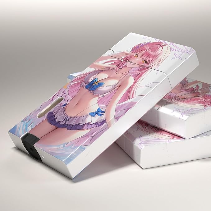 Pink Anime Girl Windproof Butane Jet Torch Lighter,Funny Cool Lighters,Adjustable Jet Flame Torch,Refillable,Grill BBQ Candle Camping(Without Gas)