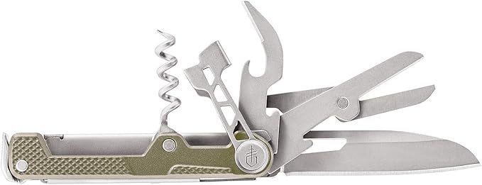 Gerber Gear 31-003565 Armbar Cork, Pocket Knife Multitool with Corkscrew Wine Opener for EDC, Gold