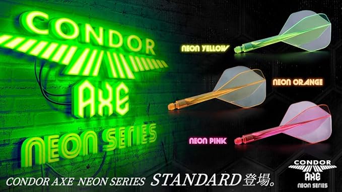 TRiNiDAD tdf7794 CONDOR AXE NEON Neon Series ORANGE STD Neon Orange Standard S (0.85 inches (21.5 mm)