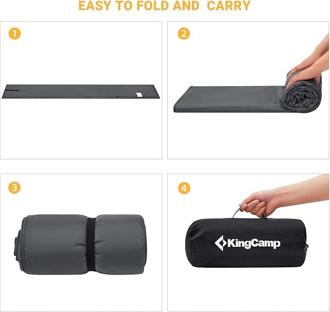 Waterproof Outdoor Blanket for Cold Weather by KingCamp, Lightweight Thick Fleece Warm Foldable Blankets, Machine Washable Windproof Throw for Picnic, Camping, Outdoors, Stadium, Beach, Festival, Dog