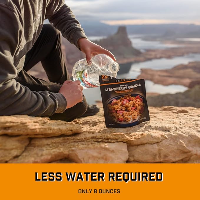 Peak Refuel Guide Pack (20 Meals) | Breakfast and Dinner Variety | Freeze Dried Backpacking and Camping Food | Amazing Taste | High Protein | Real Meat | Quick Prep (Bulk 20 Pack Bundle)