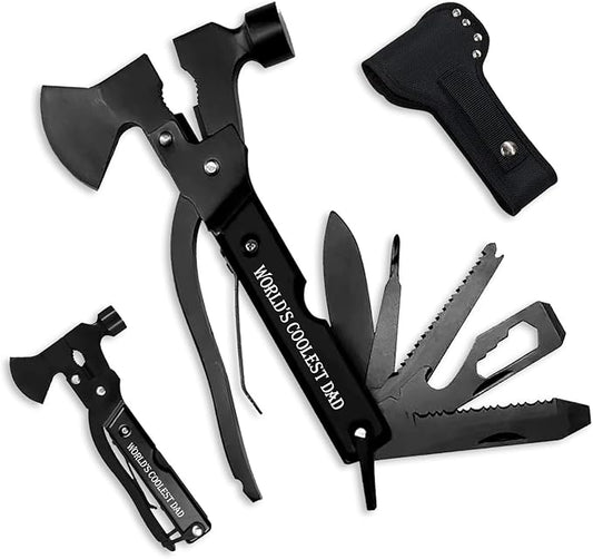 Multitool Camping Hammer For Dad, Multitool Hammer For Dad, Gifts For Father's Day: World's Coolest Dad