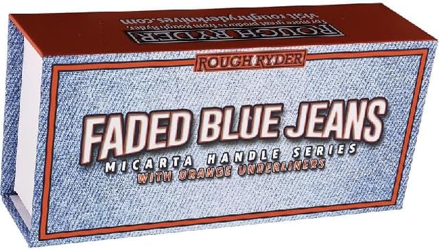 Rough Ryder Denim Micarta Work Knife RR2347