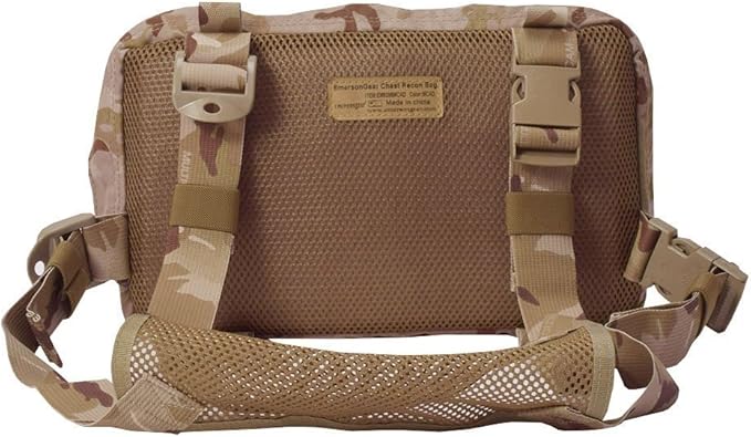 EMERSONGEAR Chest Pack Recon Kit Bag,Multi-Function Tool Pouch,Molle Vest Pouch Chest Bag for Men Tactical