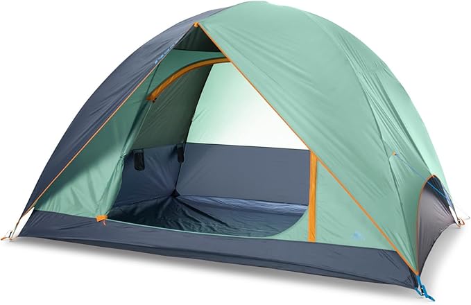 Kelty Tallboy Family Car Camping Tent, 4 or 6 Person Freestanding Shelter, Large Capacity, Stuff Sack Included. 2022