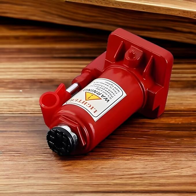 Creative Jack Lighter, Butane Lighters for Men, Lighters for Candle, Gas Lighter, Funny Lighters, Adjustable Refillable Cool Lighter, Unique Men's Gift Suitable for Outdoor Camping(No Gas)