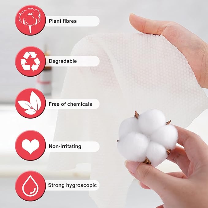 GXF Compressed Towel, Portable Cotton Hypoallergenic Travel Washcloths Tablet Coin Wipes Dehydrated Expandable for Camping Hiking Home