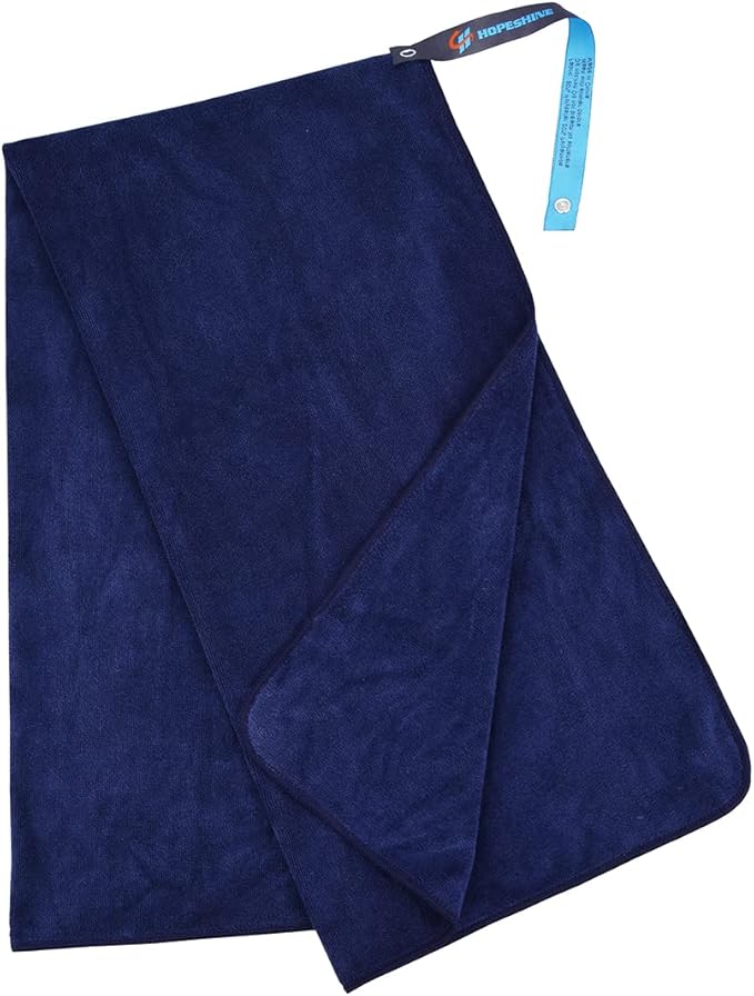 Gym Towels for Men 20inch X 40inch Women Travel Sweat Fast Drying Compact Towel for Working Out Microfiber Camping, Sports Absorbent Hiking, Backpacking, Yoga, Exercise