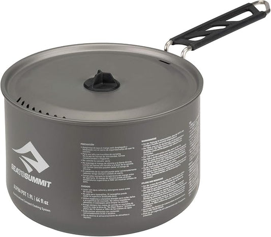Sea to Summit Alpha Lightweight Aluminum Camping Cook Pot