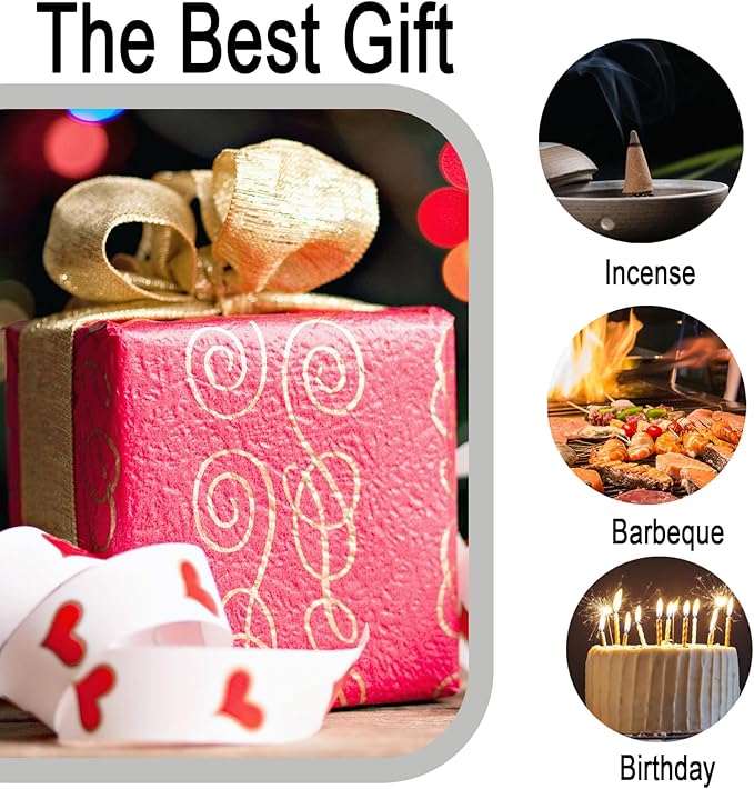 Cool Embossed Design Kerosene Wheel Lighter Refillable Eco-Friendly, Vintage Dazzling & Ultra-Cool, Unique for Men Candles Gift Camping BBQ (No Kerosene) (12#)