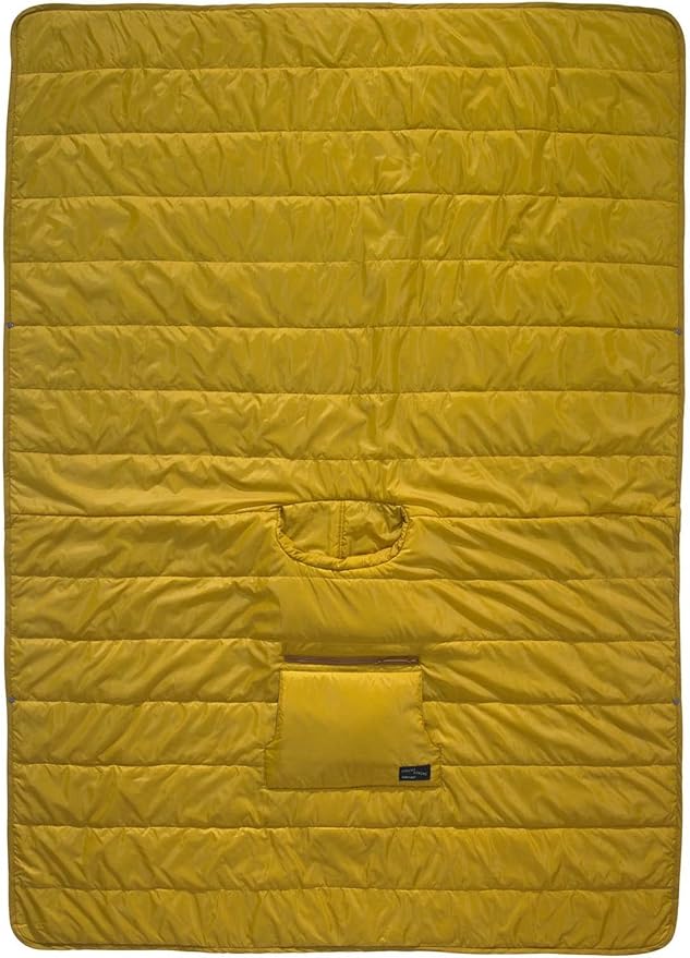 Therm-a-Rest Honcho Poncho Wearable Hoodie Blanket, Wheat