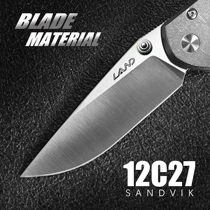 LAND Outdoor Hunting Survival Camping EDC Tool Pocket Folding Knife (912)