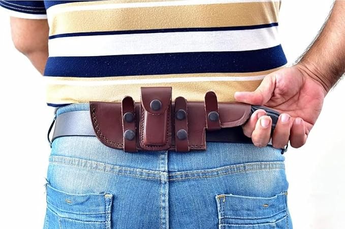 Poshland TR-177 Custom Handmade Damascus Steel 10 Inches Tracker Knife (Wooden)