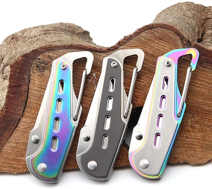 Sanrenmu 6070RUX-SK 6070RUX-SX 6070RUX-SZ Mini Pocket EDC Folding Knife Grey Handle