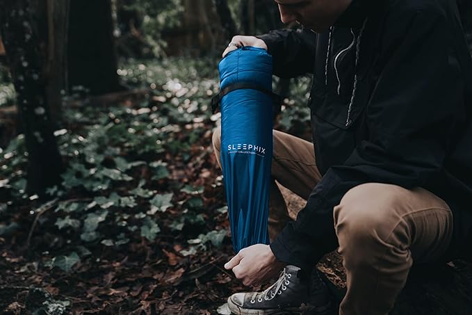 Down Camping Blanket - Outdoor Lightweight Packable Quilt - Water Repellent - Nylon Shell - Sailing, Terrace, Travel, Festivals, Backpacking & Home Use | Fill Power: 650, Weight: 1lbs | Size: 54"x80"