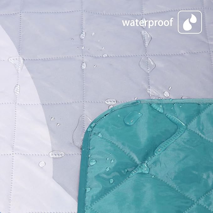 Exclusivo Mezcla Waterproof Picnic Blankets 3-Layer 60x80 Inches Large Sandproof Beach Blanket Foldable Outdoor Blanket for Camping on Grass Picnic Mat