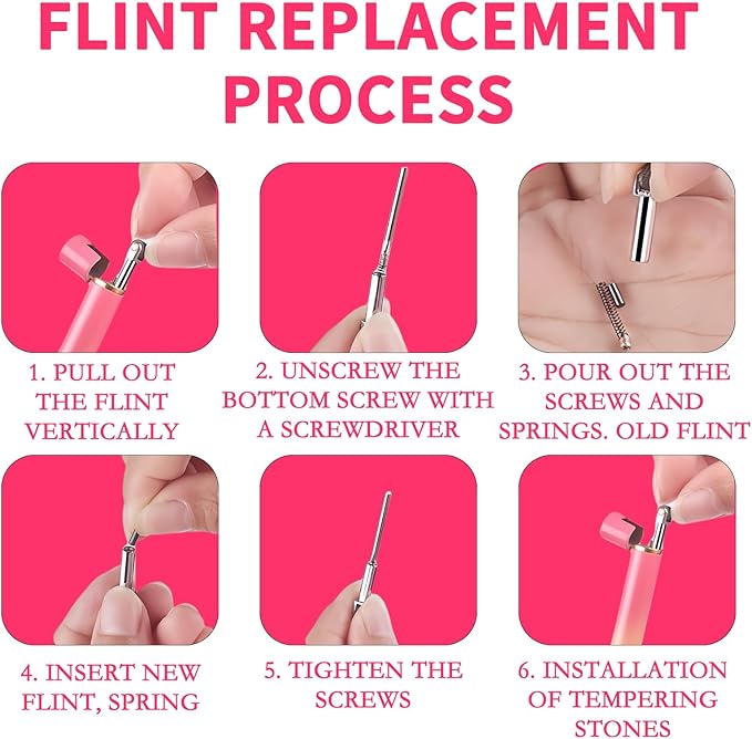 Unique Cute Pink Gradient Mini Lighter Creative Wheel Design, Butane Lighter Refillable Novelty Lighter for Fireplace Candle Camping BBQ (No Butane Fuel) (17)