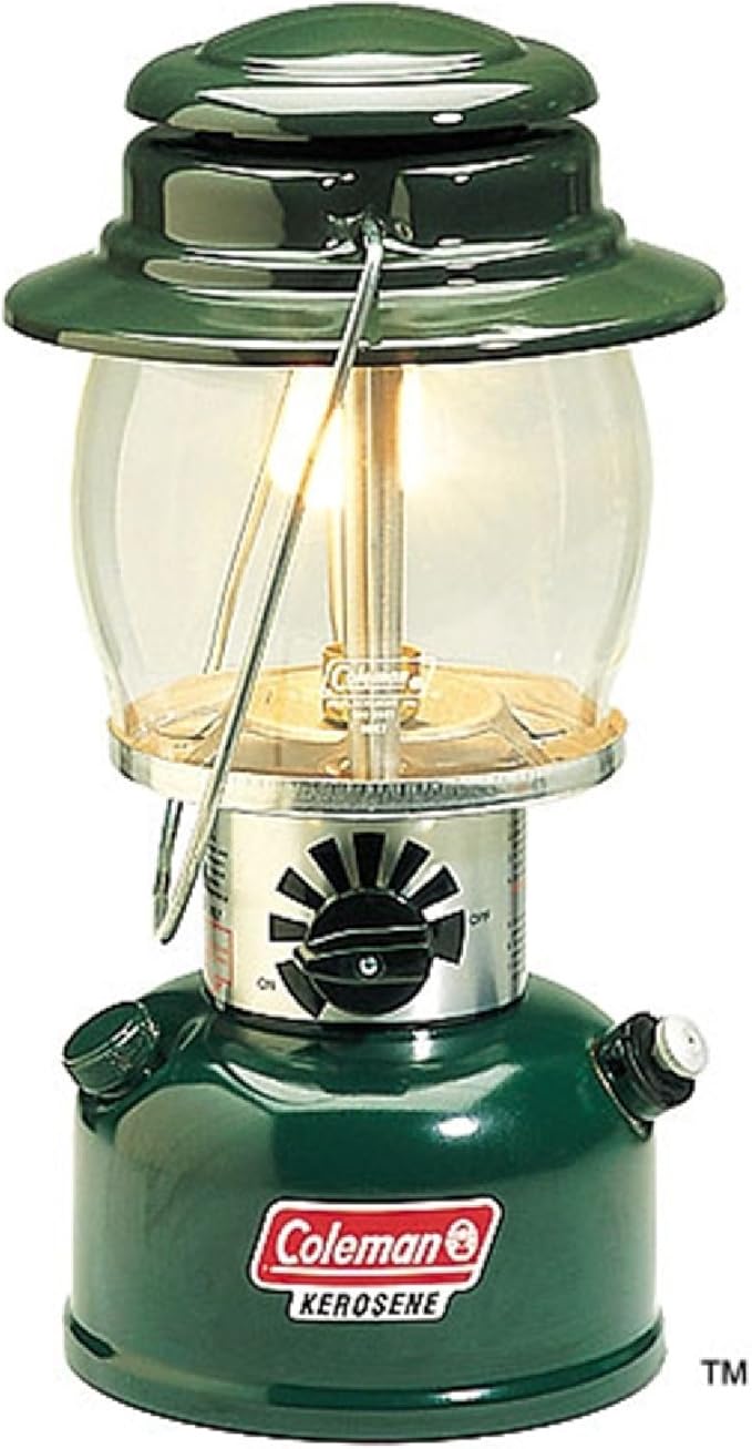 Coleman 700 Lumens Kerosene Lantern with Adjustable Brightness & Carry Handle & Lantern Protective Carry Case with Handle