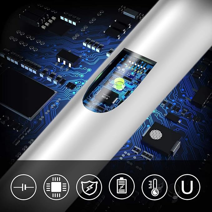 VEHHE USB Lighter, Rechargeable Arc Candle Lighter with LED Battery Display Flexible Neck Lighters Long for Grill Candles Gas Stoves Camping Barbecue