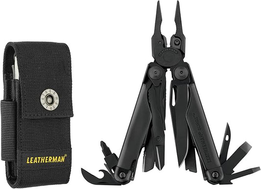 LEATHERMAN, Surge, 21-in-1 Heavy-Duty Multi-tool for Work, Home, Garden, DIY & Auto, Black with Premium Nylon Sheath
