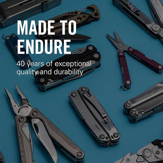 LEATHERMAN, Signal, 19-in-1 Multi-tool for Outdoors, Camping, Hiking, Fishing, Survival, Durable & Lightweight EDC, Made in the USA, Stainless Steel with Nylon Sheath