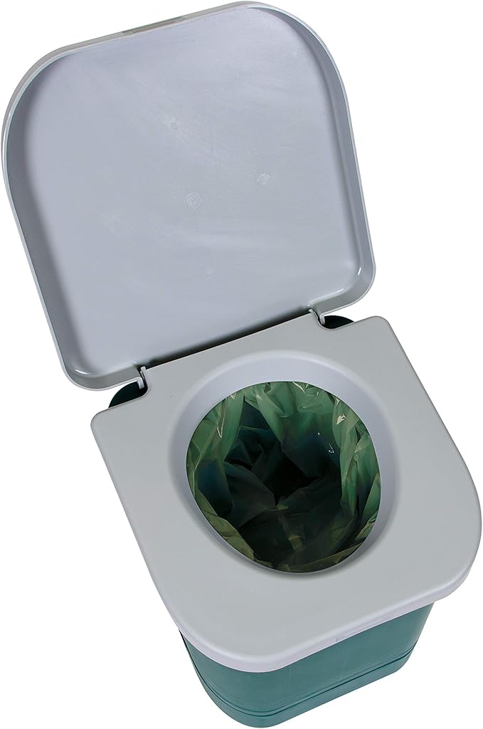 Stansport Disposable Toilet Bags - 3 Pack, Green, 17.7" L x 13.8" W