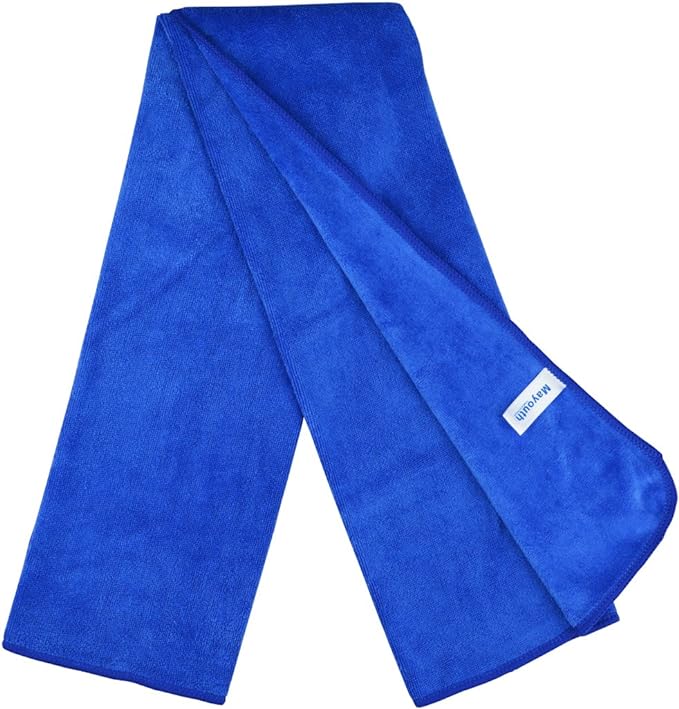 Gym Towels for Men & Women Microfiber Sports Towel Set Fast Drying & Absorbent Workout Sweat Towels for Fitness,Yoga, Golf,Camping 3-Pack Gift Present
