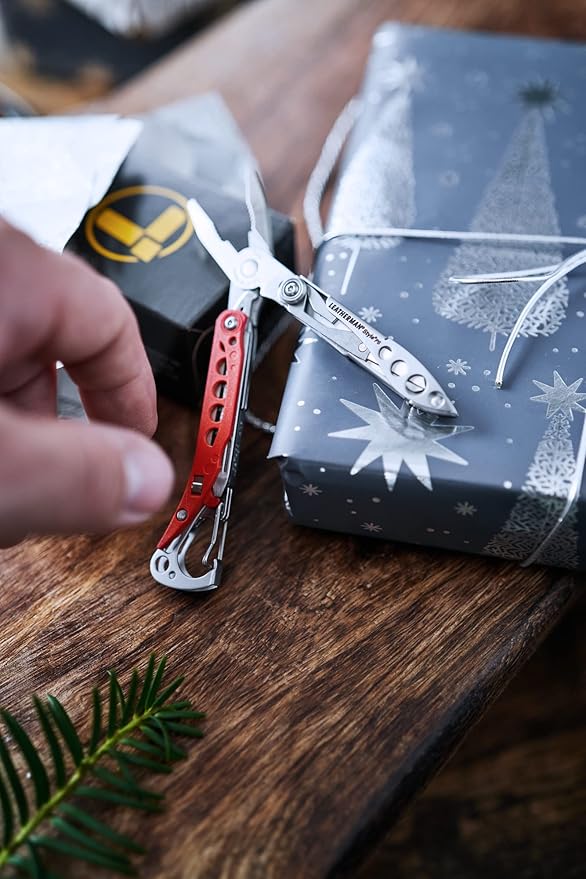 LEATHERMAN, Style PS Keychain Multitool with Spring-Action Scissors and Grooming Tools, Built in the USA, Black