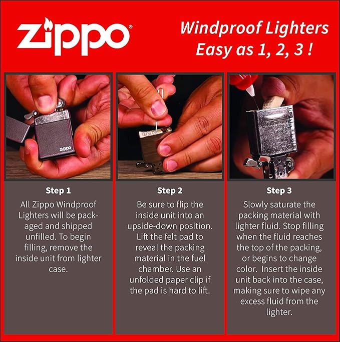 Zippo Lighter-Kingcard Black Matte Windproof Lighter #Z5450