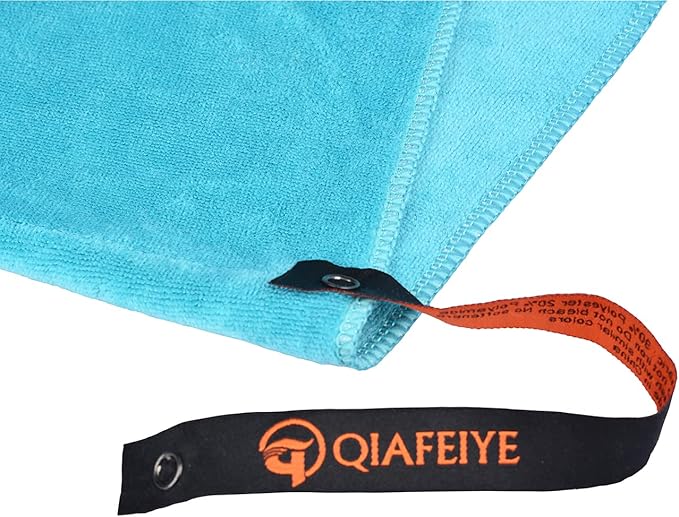 Gym Towels for Men Women Microfiber 20inch X 40inch Cycling Workout Sweat Towel Set Quick Dry Exercise Sports Travel Towel Fast Drying 2-Pack, Turquoise