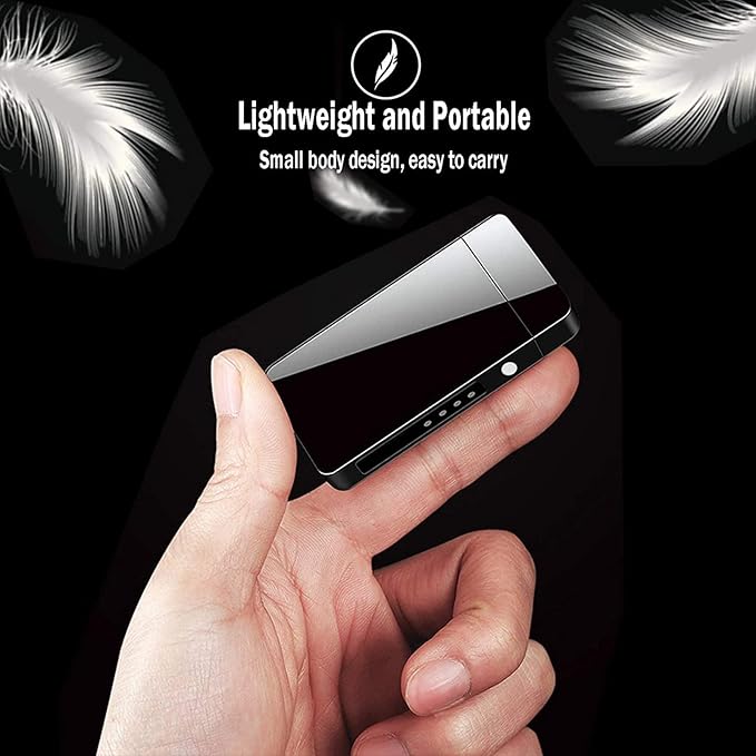 Arc Lighter, Smart Electric Lighter, USB Rechargeable Lighter Windproof Flameless Lighter Lightweight Plasma Lighter for Fire,BBQs,Fireworks,Candle,Camping - Outdoors Indoors (New-Blue Dragon)