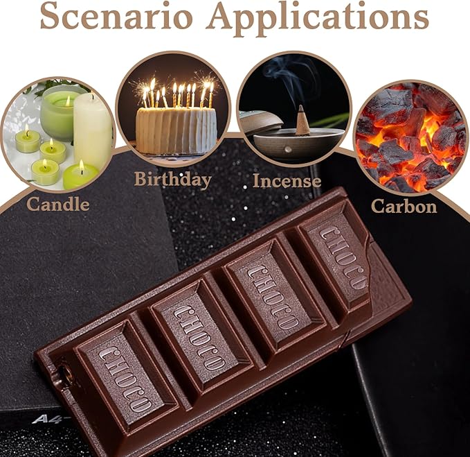Pretty Cute Lighter Butane, Carving Soft Flame Lighter, Unique for Women Candles Gifts Camping BBQ (No Butane Fule) (21#)