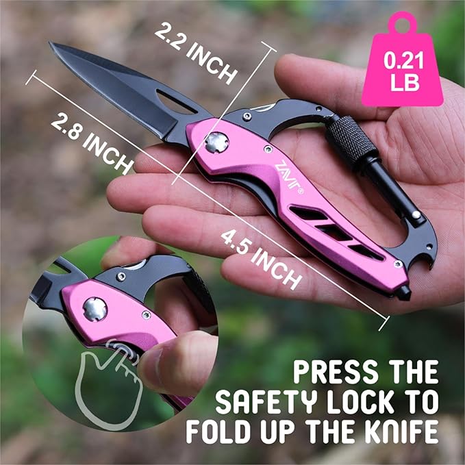 Gifts for Mom, Wife - Christmas P-ink Multitool for Women, Girlfriend, Best Friends, Unique Gift Ideas for Women, Portable Gadgets, Mother’s Day, Valentines Day Birthday Gifts for Women