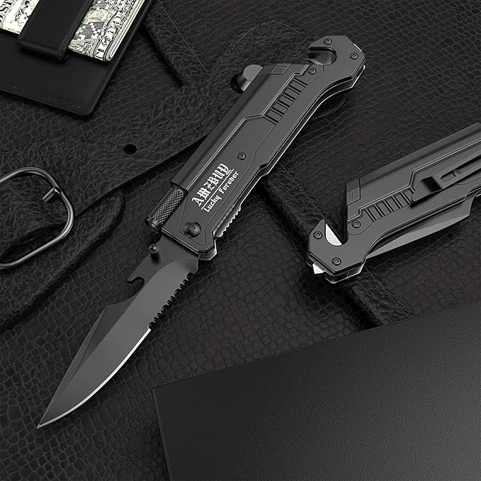 Stocking Stuffers for Men Dad Gifts 7-In-1 Multi Tool Camping Fishing Multitool Gadgets Birthday Christmas Gift for Women Adults Him Boyfriend