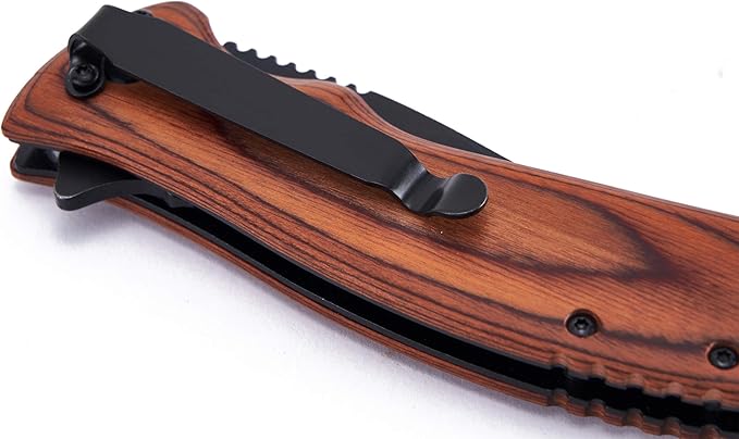 Personalized Engraved Pocket Folding Knife for Dad from Daughter Son - for Birthday Fathers Day Christmas Thanksgiving - Men Unique Camping Fishing Hunting Knives for Him