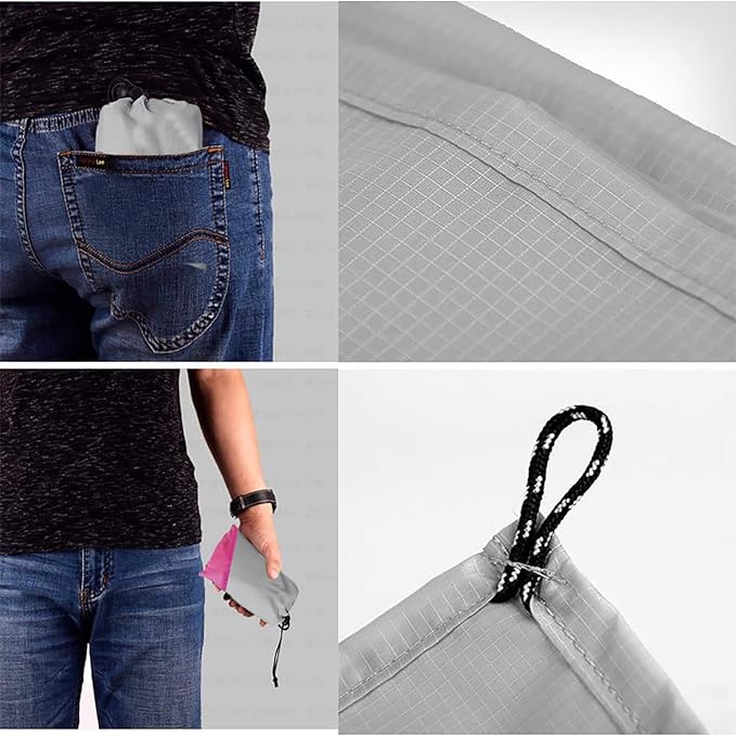 Small Picnic Blanket ,55 * 60 Inches,Waterproof, Portable,Suitable for Beaches, Parks, Lawns, Traveling, Camping,Music Festivals,(Powderhorn)