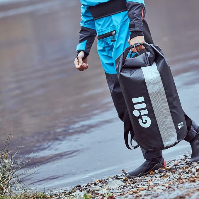 Gill Voyager 50 Litre Roll Top Dry Bag - Waterproof & Puncture Resistant for Water Sport, Kayaking, Beach, Boating, Camping