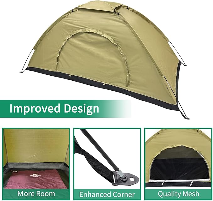 Sutekus Tent Camouflage Patterns Camping Tent Backpacking Tent for Camping Hiking 【Outdoor Equipment】