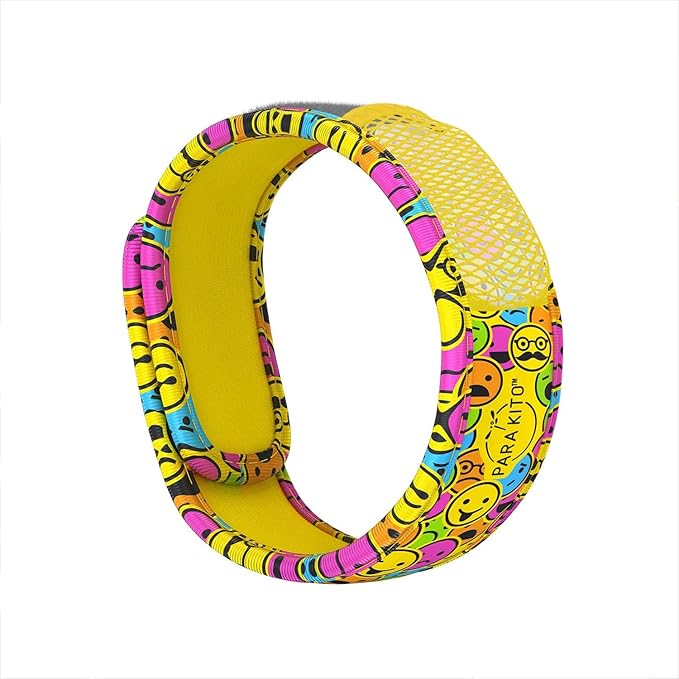 PARA'KITO Mosquito Insect & Bug Protection Wristband - Mosquito Stickers & Bug Spray Alternative - Summer Essentials, Beach Accessories, Hiking & Camping Essentials - Natural Essential Oils (Moody)