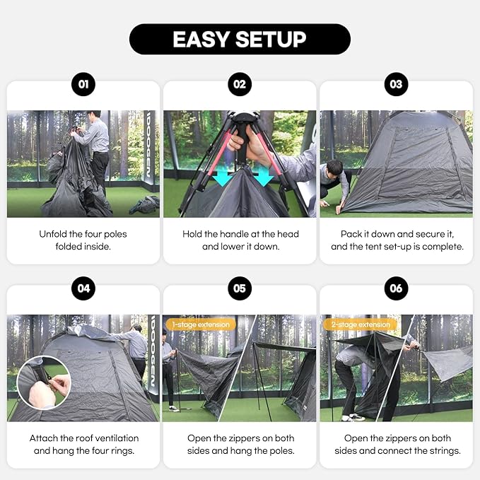 Instant Tents for Camping, 2-3 Person Pop Up Camping Tent, 60s Easy Setup Waterproof Dome Tent for Camping Beach Outdoor Travel