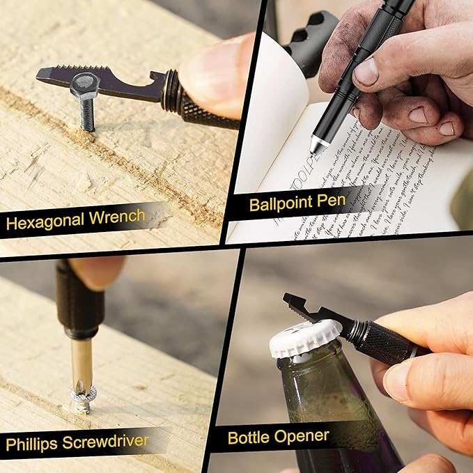 Stocking Stuffers for Men Christmas Birthday Gift Idea for Men Dad Him Husband Boyfriend Adults Teens Handy Tool Cool Gadgets for Men Women Hiking Camping Fishing