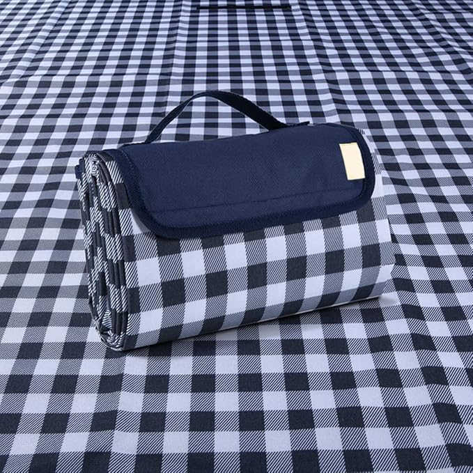 K Y KANGYUN Picnic Blanket|Beach Mat|Picnic Blanket for Indoor and Outdoor, 80" x 57" Sandproof Waterproof Larger Mat for Beach, Travel, Camping, Hiking, Park Grass,Machine Washable, Foldable.