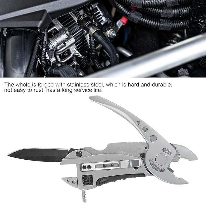Multitool Adjustable Wrench Jaw+Screwdriver+Pliers Multitool Set