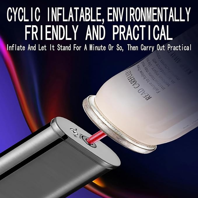 Cool Creative Design Butane Torch Lighters Refillable Novelty Lighter for Fireplace Candle Camping BBQ (Without Gas) (07)