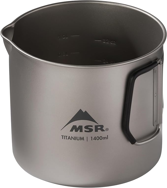 MSR Titan Ultralight Titanium Camping Kettle