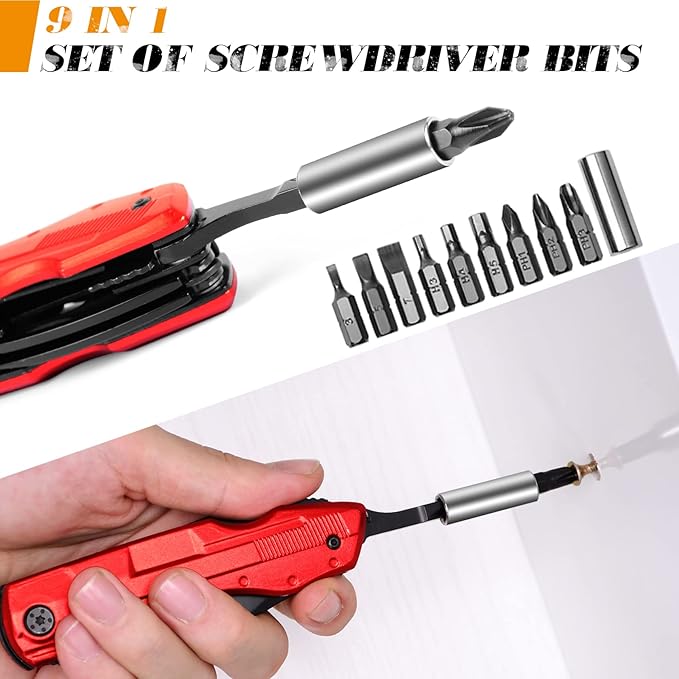 ONEAGE Gifts for Men Dad Him Boyfriend,Pocket Folding Knife,Anniversary Birthday Stocking Stuffers Gifts,Valentines Day,Fathers Day,Groomsman Gifts,Cool Gadgets for Camping Hiking Fishing Survival