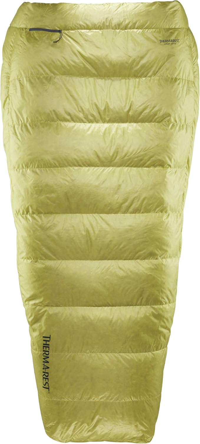 Therm-a-Rest Corus 32F/0C Down Backpacking and Camping Quilt, Long