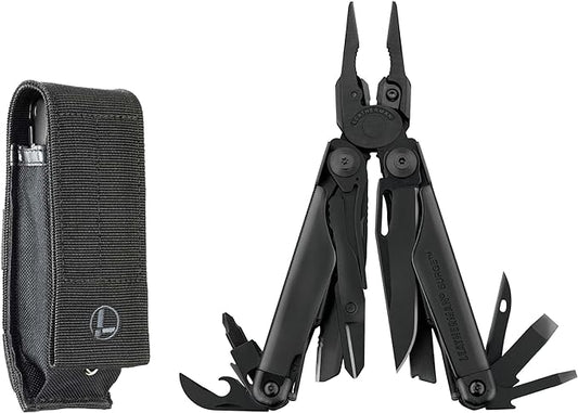 LEATHERMAN, Surge, 21-in-1 Heavy-Duty Multi-tool for Work, Home, Garden, DIY & Auto, Black with MOLLE Sheath