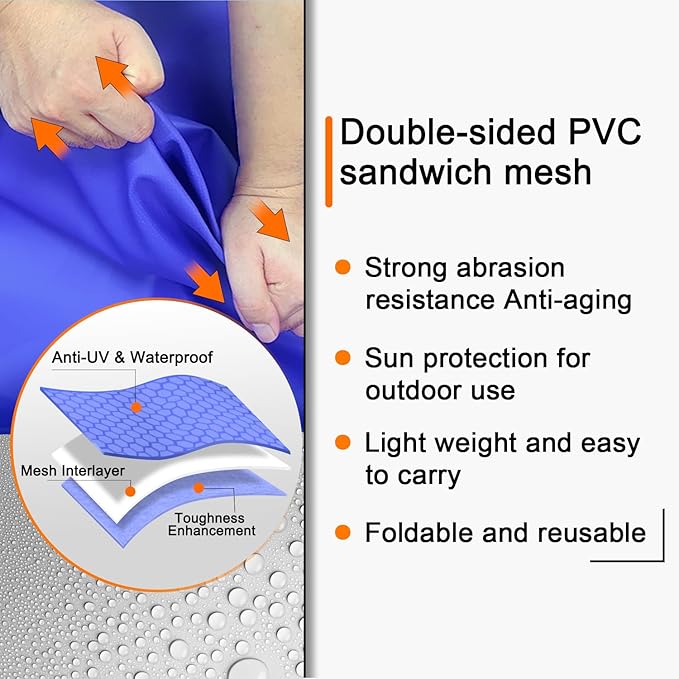 65 Gallon Water Storage Bladder,Portable Foldable Water Tank,Suitable for Outdoor or Emergency Water
