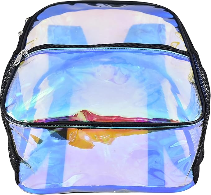 USPECLARE Clear Backpack for Stadium Approved 12×6×12, Water proof Clear Bag for Stadium Events and Concert Work Sport Event